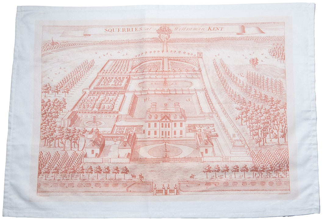 Squerryes Tea Towel